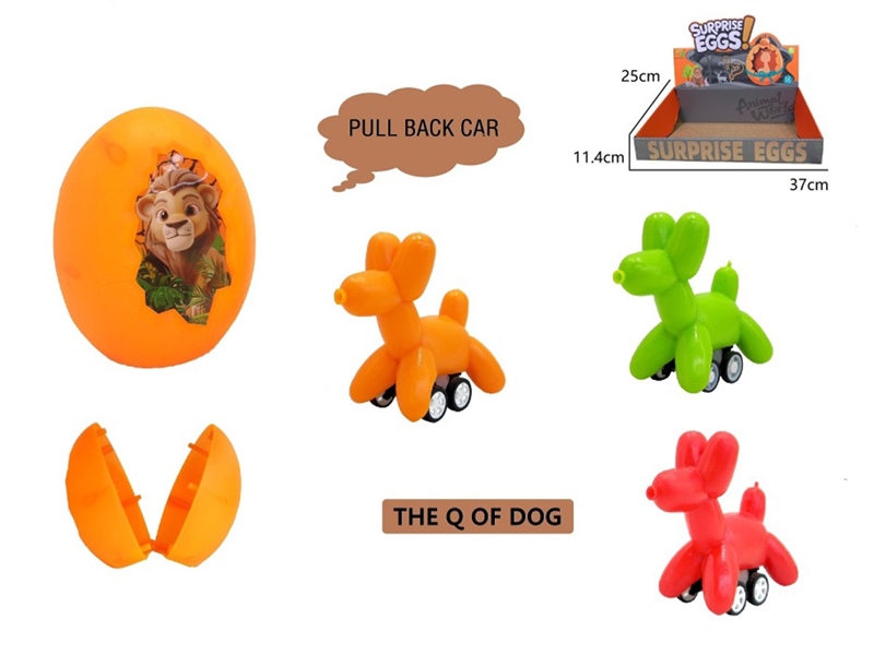 PULL BACK CAR , 12PCS/DISPLAY - HP1244424