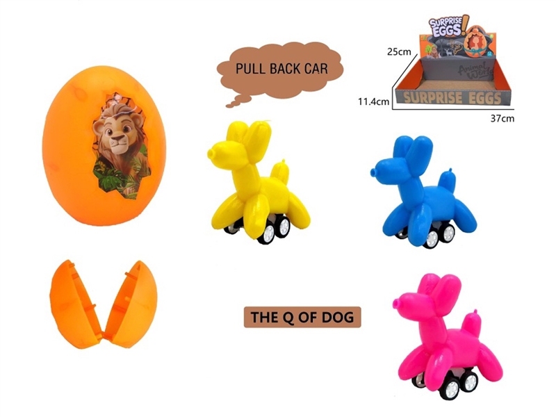 PULL BACK CAR , 12PCS/DISPLAY - HP1244425