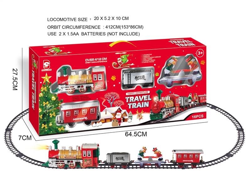 B/O RAIL TRAIN W/LIGHT & MUSCI - HP1244432