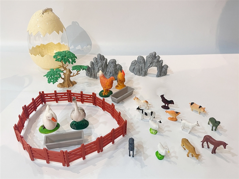 ANIMALS SET 32PCS,6PCS/DISPLAY BOX - HP1244468