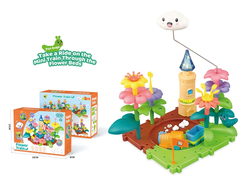 BUILDING BLOCKS FLOWER 28PCS - HP1244616