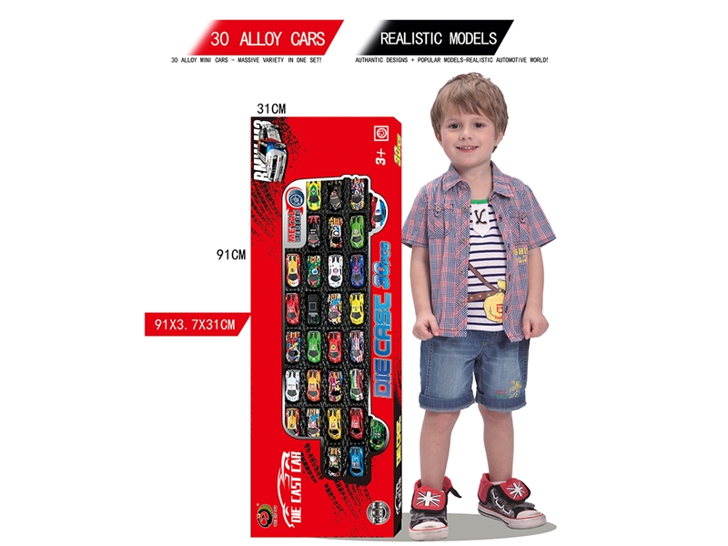 PULL BACK DIE-CASTCAR 30PCS - HP1244638