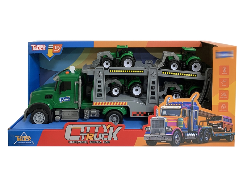 1:14 FRICTION FAMER TRUCK W/LIGHT & MUSIC - HP1244776