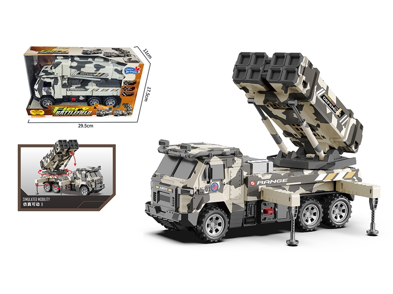 MILITARY SET W/LIGHT & SOUND - HP1245011