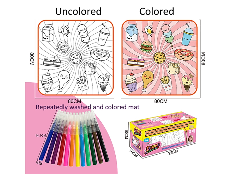 COLORING WASHABLE MAT - HP1245207