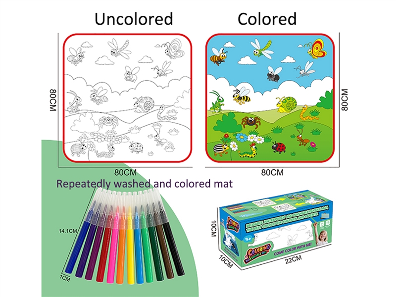 COLORING WASHABLE MAT - HP1245210