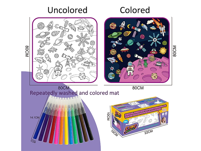 COLORING WASHABLE MAT - HP1245212