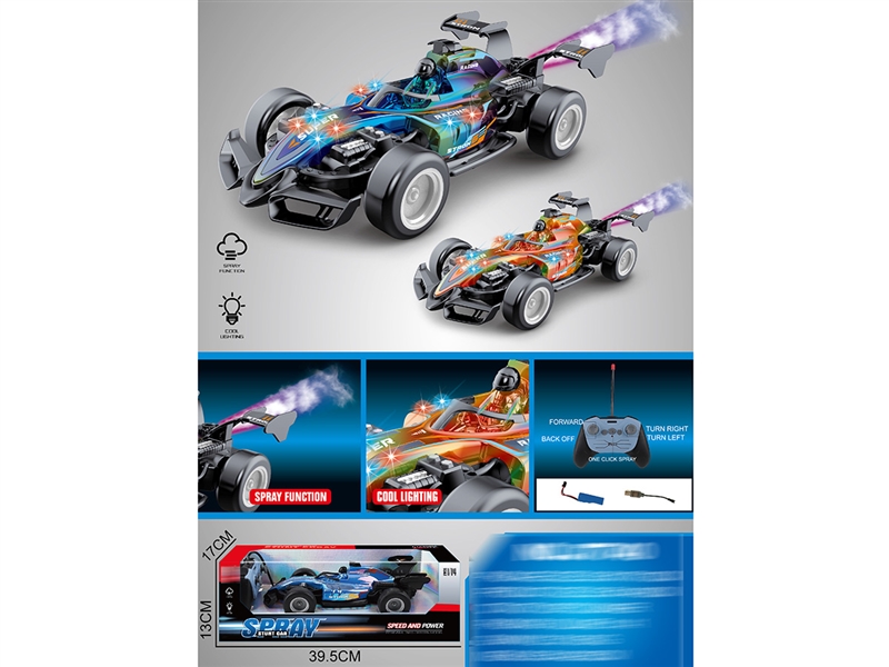 1:14 5-CHANNEL R/C CAR W/LIGHT,2COLOURS - HP1245706