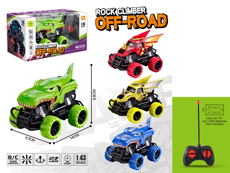 4-CHANNE R/C CAR W/LIGHT（NOT INCLUDED BATTERY） - HP1245738