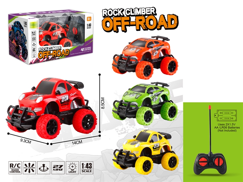 4-CHANNE R/C CAR W/LIGHT（NOT INCLUDED BATTERY） - HP1245744