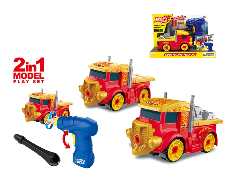 2 IN 1 ASSEMBLY FREE WAY CAR W/MOTOR DRILL - HP1245820