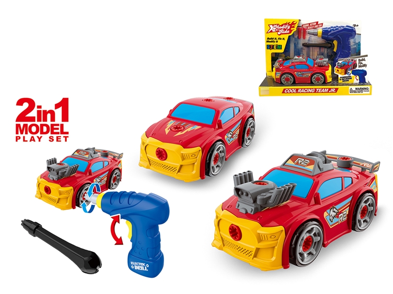 2 IN 1 ASSEMBLY FREE WAY CAR W/MOTOR DRILL - HP1245821