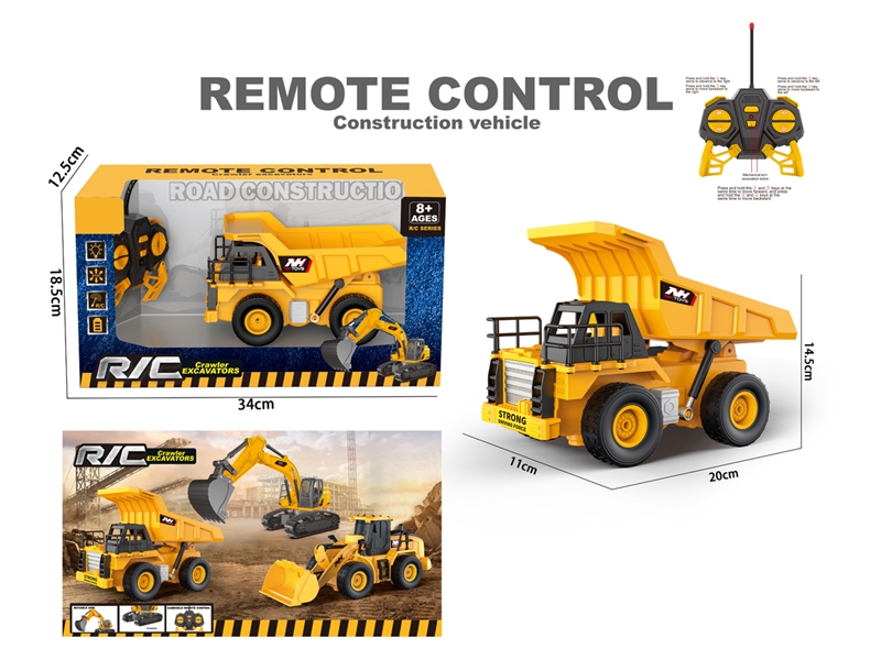 6-CHANNEL FUNCTION R/C CONSTRUCTION TRUCK - HP1245843