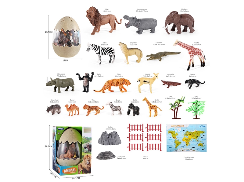 ANIMAL SET 30PCS - HP1245960