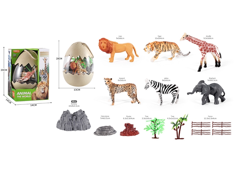 ANIMAL SET 12PCS - HP1245961
