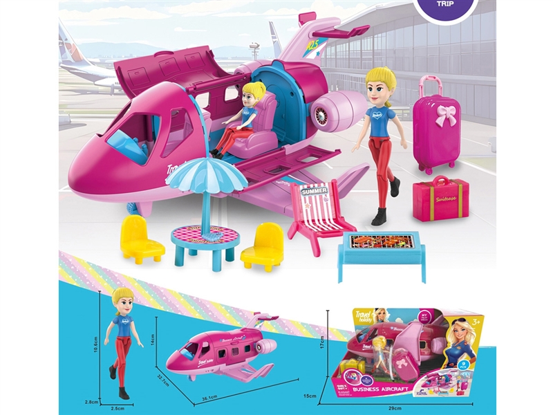 TRANSFORMABLE STORAGE PLANE SET W/ACCESSORIES - HP1246017