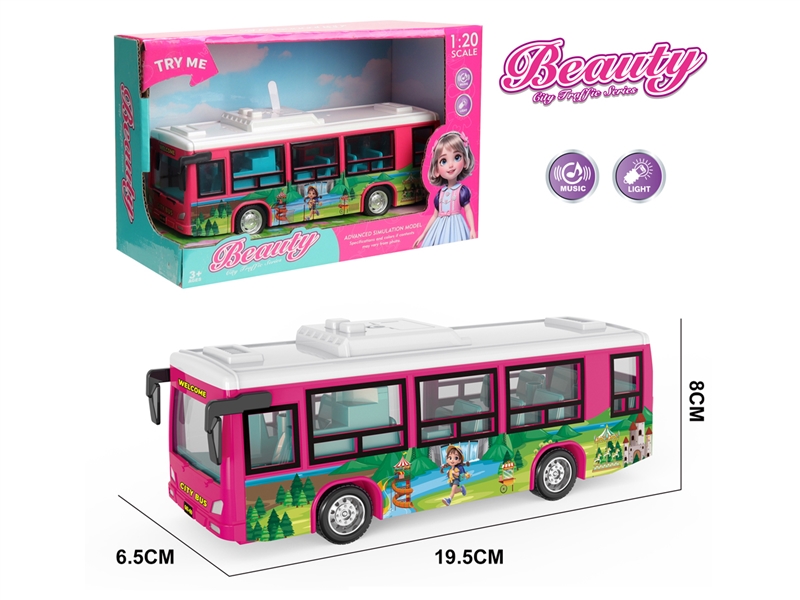 FRICTION BUS W/LIGHT & SOUND - HP1246041