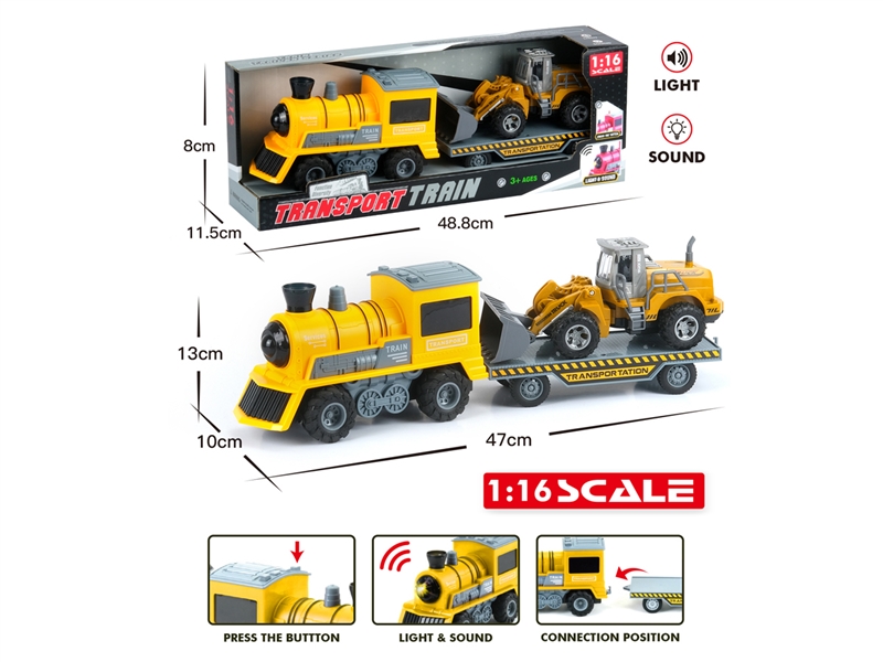 FRICTION TRUCK W/SOUND & LIGHT - HP1246051