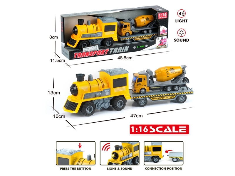 FRICTION TRUCK W/SOUND & LIGHT - HP1246052