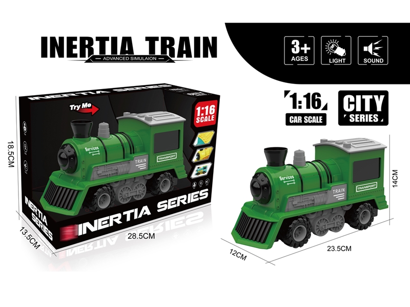 FRICTION TRAIN W/SOUND & LIGHT（NOT INCLUDED BATTERY） - HP1246188