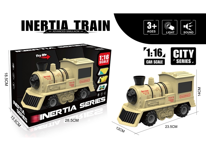 FRICTION TRAIN W/SOUND & LIGHT（NOT INCLUDED BATTERY） - HP1246190