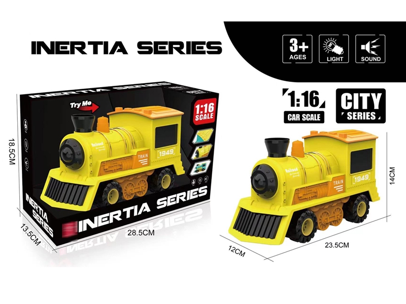 FRICTION TRAIN W/SOUND & LIGHT（NOT INCLUDED BATTERY） - HP1246191