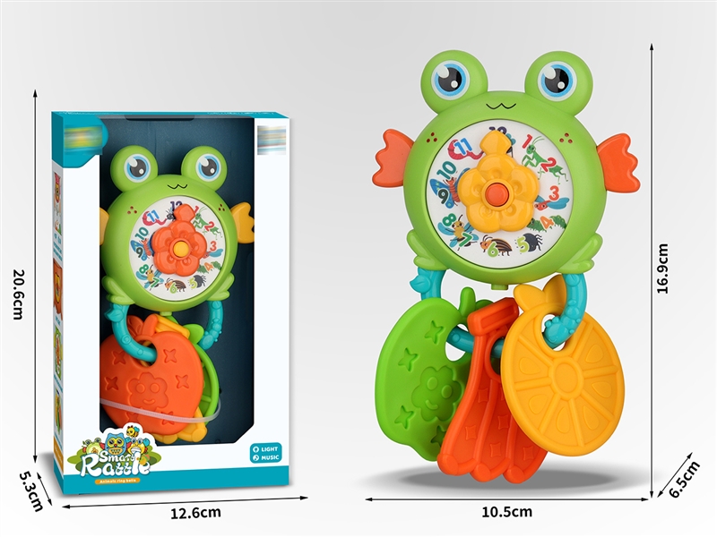 BABY RATTLE W/MUSIC & LIGHT,2COLOURS - HP1246277