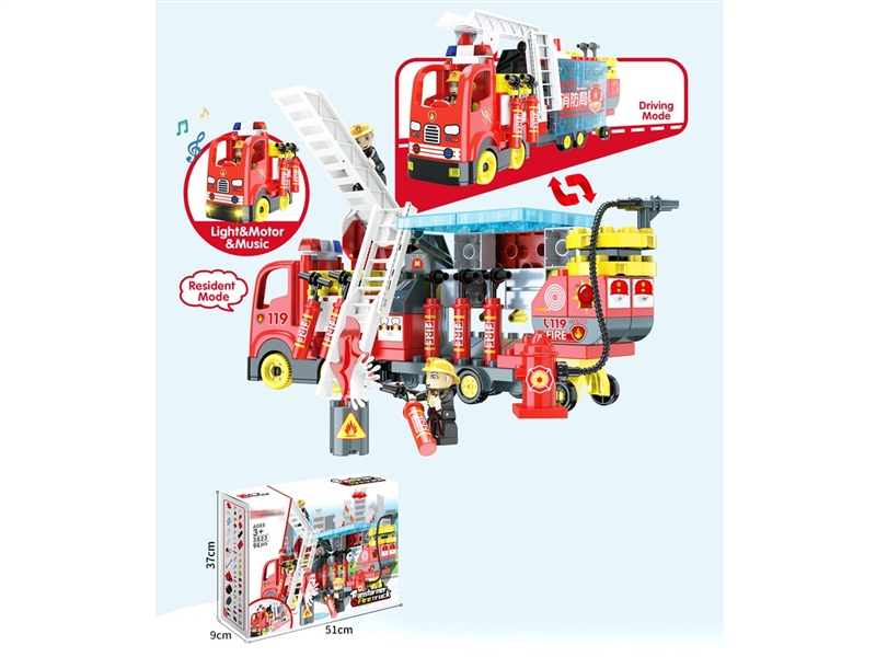 BUILDING BLOCKS 94PCS W/MUSIC - HP1246298