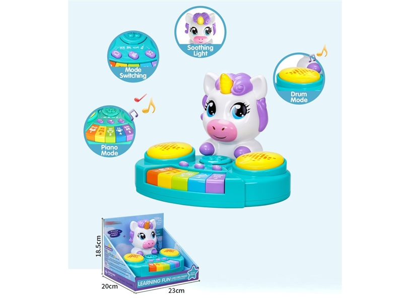 UNICORN PIANO W/LIGHT & MUSIC - HP1246329