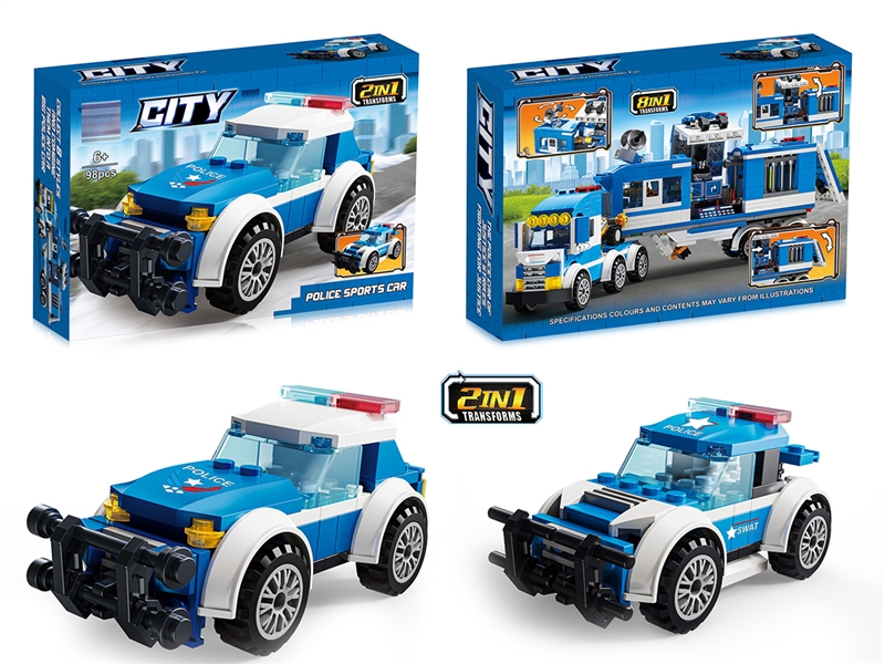 BUILDING BLOCKS 98PCS,4ASST - HP1246968