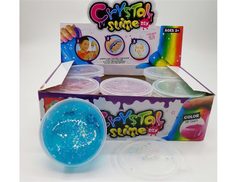 CRYSTAL SLIME SET,12PCS/DISPLAY BOX - HP1247047