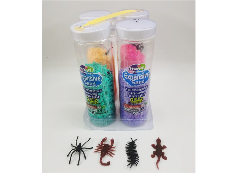 100G EXPANSIVE SAND,4PCS/DISPLA BOX - HP1247083