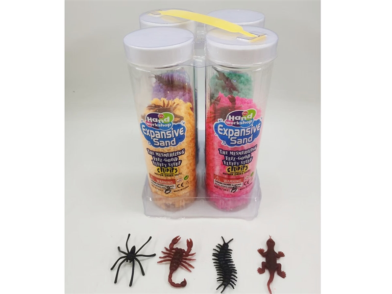 100G EXPANSIVE SAND,4PCS/DISPLA BOX - HP1247084