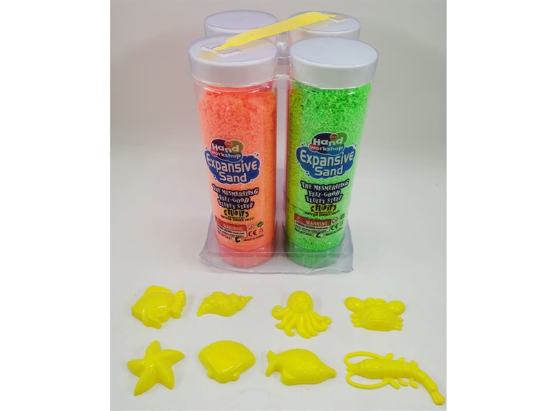 100G EXPANSIVE SAND,4PCS/DISPLA BOX - HP1247085