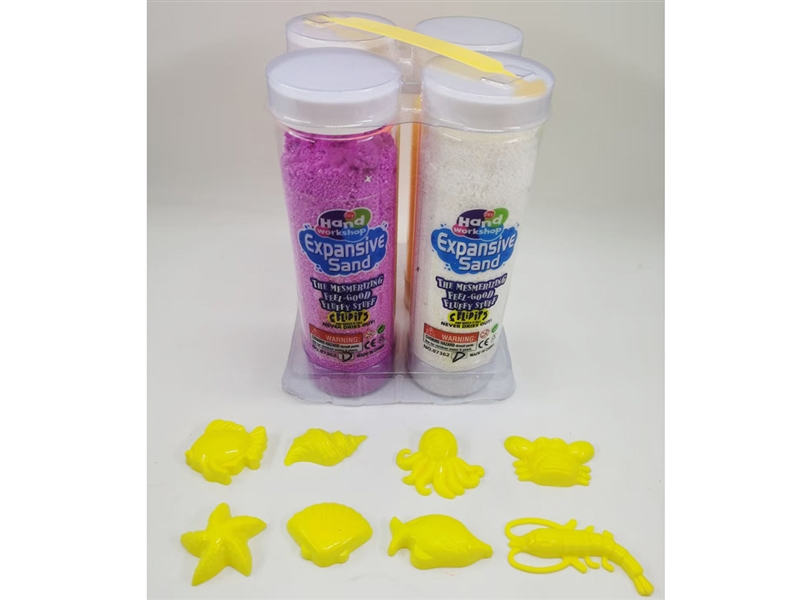 100G EXPANSIVE SAND,4PCS/DISPLA BOX - HP1247086