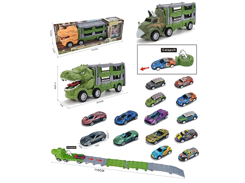 FREE WAY DINOSAUR TRUCK SET,2COLOURS - HP1247257