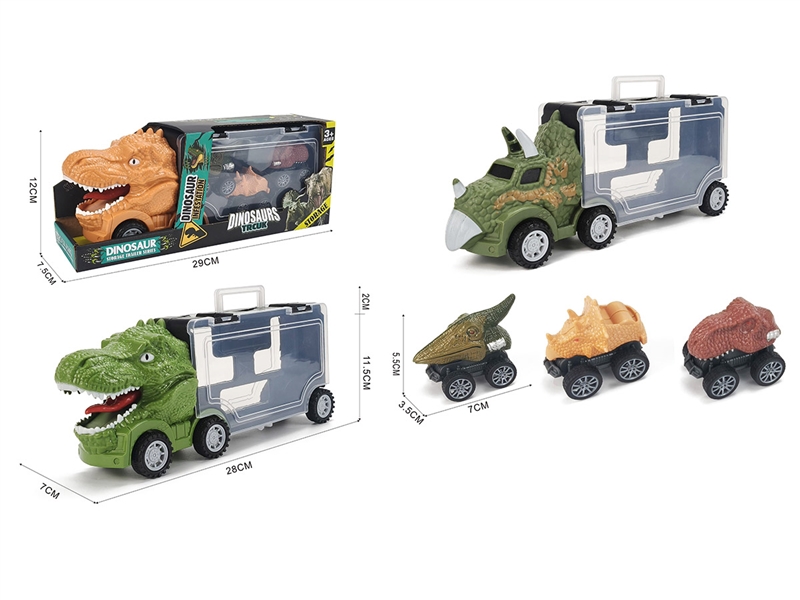 FREE WAY DINOSAUR TRUCK SET,2COLOURS - HP1247258