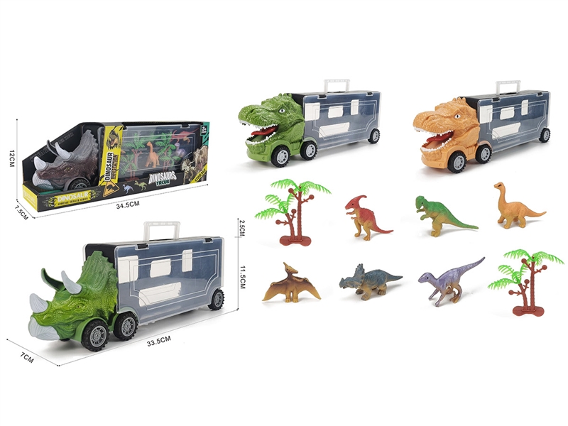 FREE WAY DINOSAUR TRUCK SET,2COLOURS - HP1247260