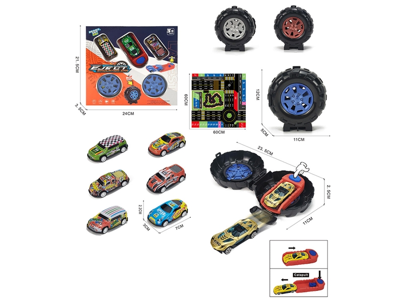CATAPULT CAR SET,3COLOURS - HP1247261