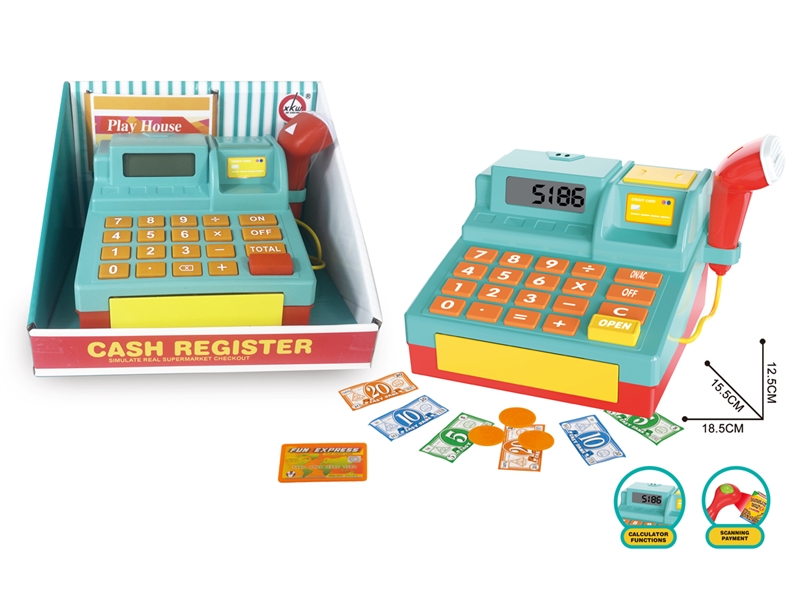 CASH REGISTER SET W/LIGHT & SOUND - HP1247313