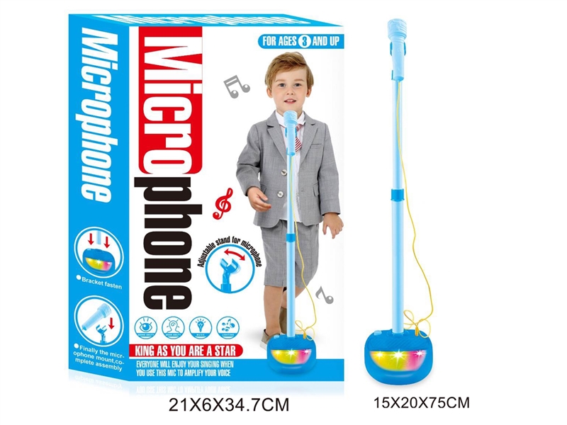 MICROPHONE WITH MUSIC & LIGHT - HP1247866