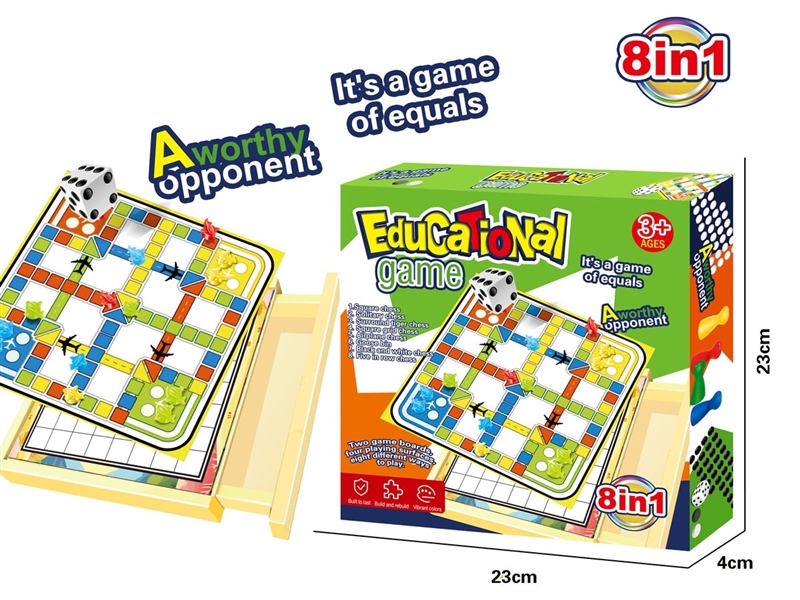 8 IN 1 CHESS GAME - HP1248055