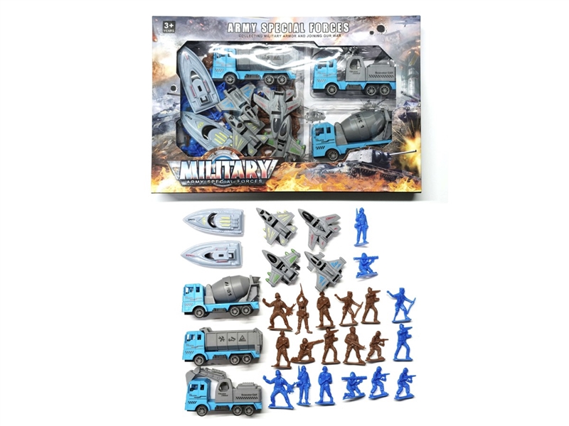 PULL BACK TRUCK SET - HP1248103