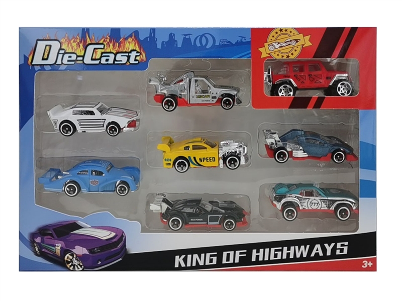 1:64 FREE WAY DIE CAST CAR 8PCS - HP1248175