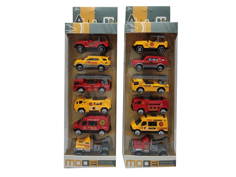 FREE WAY DIE CAST CAR 6PCS - HP1248190