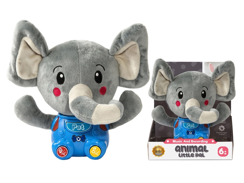 GREY ELEPHANT MULTI FUNCTIONAL PLUSH - HP1248239