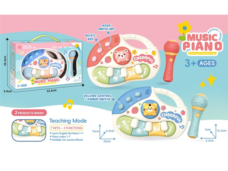 ELECTRONIC ORGAN (WITH MICROPHONE, LIGHT MUSIC) - HP1248249