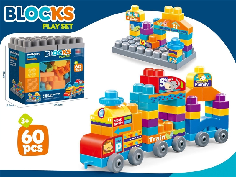 BUILDING BLOCKS 60PCS - HP1248262