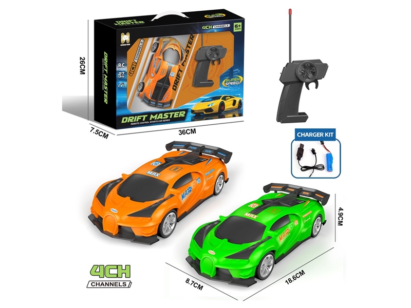 4-CHANNE R/C CAR（INCLUDED BATTERY）2COLORS - HP1248687
