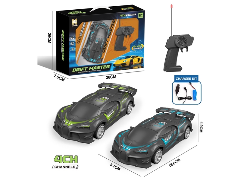 4-CHANNE R/C CAR（INCLUDED BATTERY）2COLORS - HP1248688